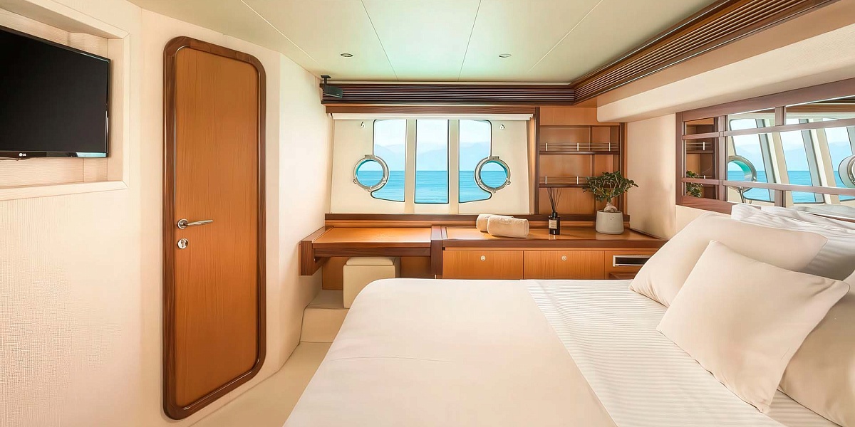 Аренда яхты Ferretti 630 Escape на Миконосе